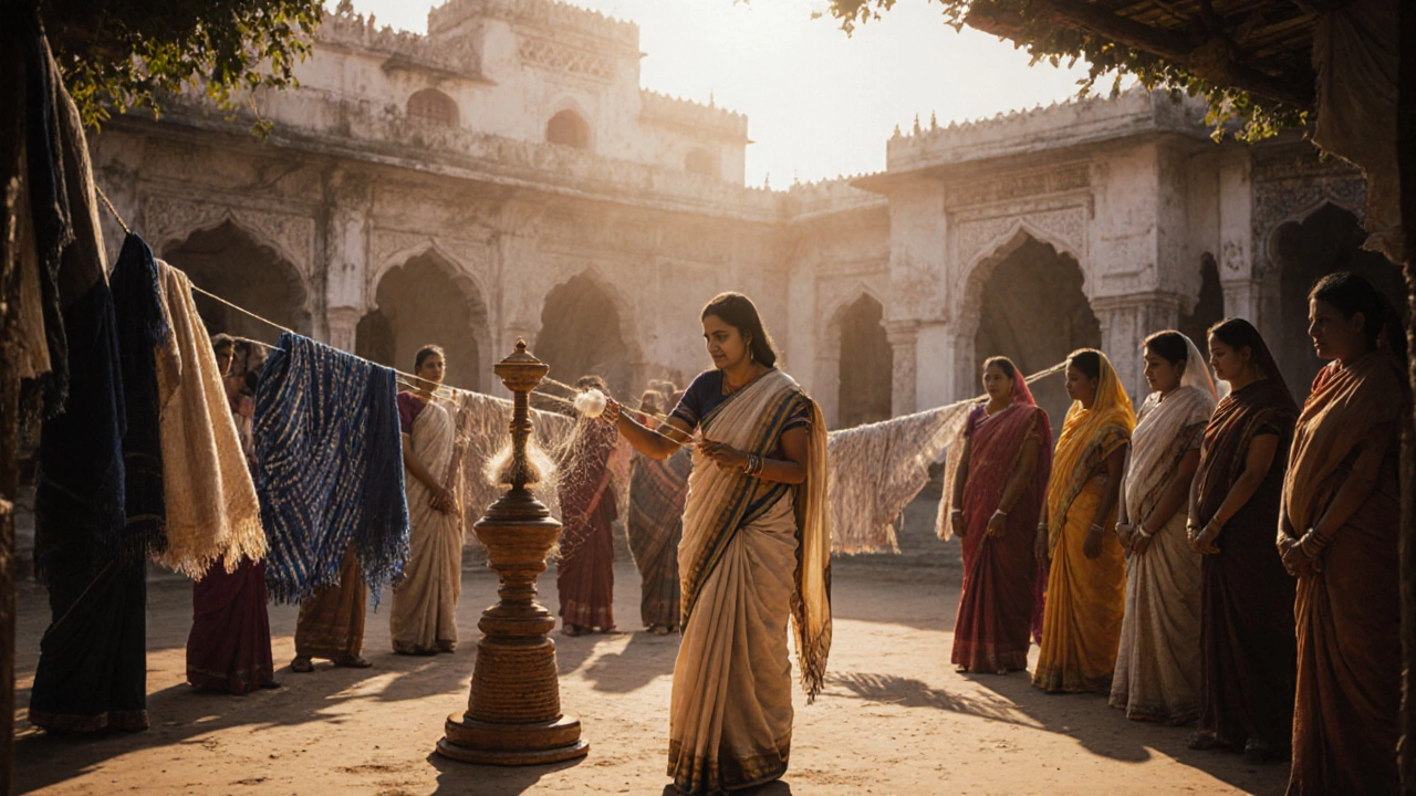 Who Is Known as the Queen of Textile in India?