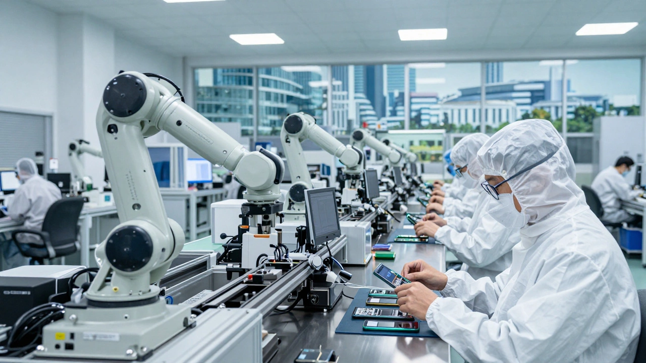 What is the Rank of India in Electronics Manufacturing in 2026?