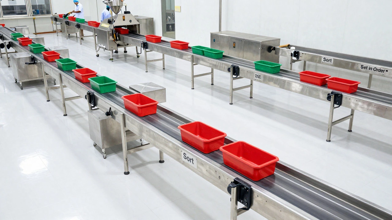 5S in Food Processing: A Practical Guide to Sort, Set, Shine, Standardize, and Sustain