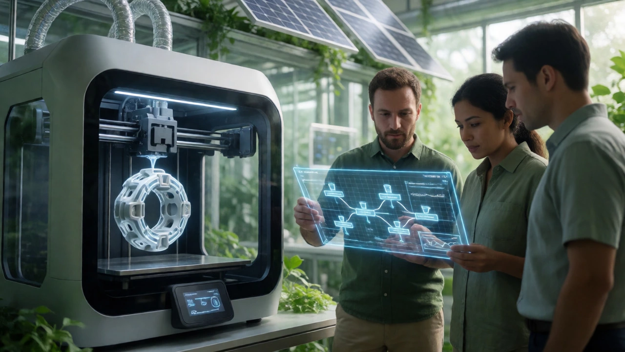 Engineers using 3D printing for sustainable medical device production